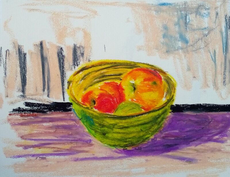 Stillleben - Stillleben von Clemens Groth, 2017, Acryl auf Leinwand, 40x50cm